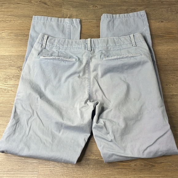 Gap Mens Lived in Straight Light Blue Grey Pants, size 31x32 - Picture 10 of 11